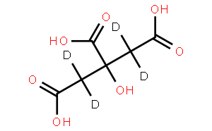 Citric-2,2,4,4-d4 Acid