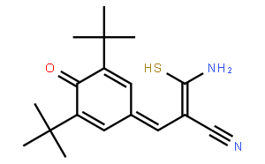 (2E)-3-[3,5-Bis(1,1-dimethylethyl)-4-hydroxyphenyl]-2-cyano-2-propenethioamide