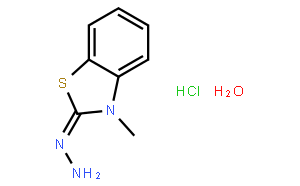 3-甲基-2-苯并噻唑啉酮腙盐酸盐水合物