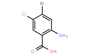 2-氨基-4-溴-5-氯苯甲酸