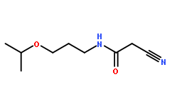 2-cyano-N-[3-(propan-2-yloxy)propyl]acetamide