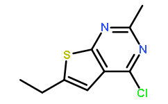 4-chloro-6-ethyl-2-methylthieno[2,3-d]pyrimidine