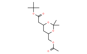 (4R,6S)-6-[(乙酰氧基)甲基]-2,2-二甲基-1,3-二氧六环-4-乙酸叔丁酯