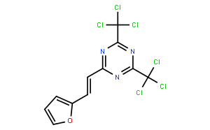 2-[2-(Furan-2-yl)vinyl]-4,6-bis(trichloromethyl)-1,3,5-triazine