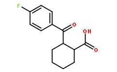顺-2-(4-氟-苯甲酰基)-环己烷甲酸
