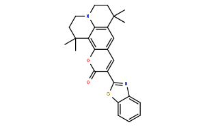 10-(2-苯并噻唑基)-2,3,6,7-四氢-1,1,7,7-四甲基-1H,5H,11H-(1)苯并吡喃并吡喃并(6,7-