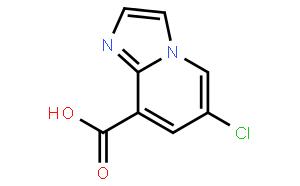 6-氯咪唑并[1,2-a]吡啶-8-羧酸