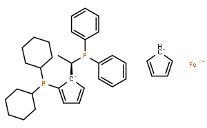(R)-1-[(R)-2-(二环己基膦基)二茂铁基乙基]二苯基膦
