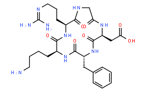 Cyclo(-Arg-Gly-Asp-D-Phe-Lys)
Trifluoroacetate salt