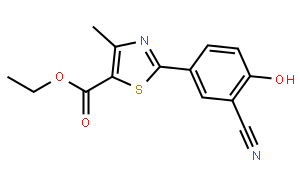 2-(3-氰基-4-羟基苯基)-4-甲基-1,3-噻唑-5-羧酸乙酯