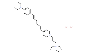 N-(3-Triethylammoniopropyl)-4-(6-(4-(diethylamino)phenyl) hexatrienyl)pyridinium dibromide