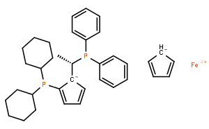 (S)-1-[(S)-2-(二环己基膦基)二茂铁基乙基]二苯基膦