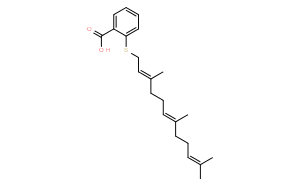 Farnesyl thiosalicylic acid