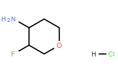 (3R,4S)-3-Fluorooxan-4-amine Hydrochloride