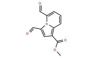 Methyl 3,5-diformyl-1-indolizinecarboxylate