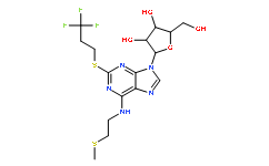 (2R,3S,4R,5R)-2-(羟甲基)-5-(6-((2-(甲硫基)乙基)氨基)-2-((3,3,3-三氟丙基)硫代)-9H-嘌呤-9-基)四氢呋喃-3,4-二醇