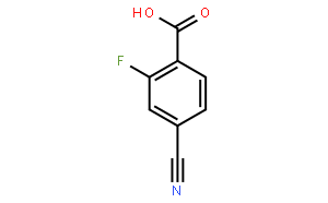 4-氰基-2-氟苯酸