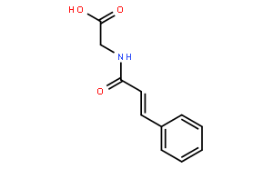 N-trans-Cinnamoylglycine (unlabelled)