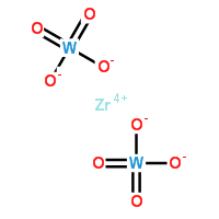 Tungsten zirconium oxide