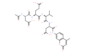 Ac-Asp-Glu-Val-Asp-AMC ammonium salt