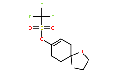 1,4-dioxaspiro[4.5]dec-7-en-8-yl trifluoromethanesulfonate