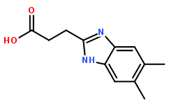 5,6-dimethyl-1H-Benzimidazole-2-propanoic acid