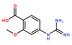 4-胍-2-甲氧基苯甲酸