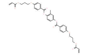 4-(3-丙烯酰氧基丙氧基)苯甲酸 2-甲基-1,4-苯酯