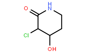 3-Chloro-4-hydroxypiperidin-2-on