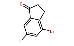 4-溴-6-氟-2,3-二氢-1H-茚-1-酮