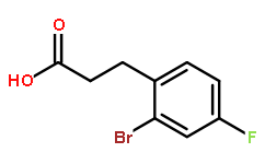 3-(2-溴-4-氟苯)丙酸