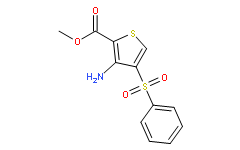 Methyl 3-amino-4-(phenylsulfonyl)thiophene-2-carboxylate