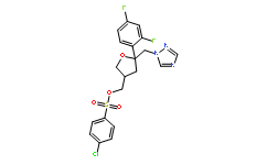 ((3S,5R)-5-((1H-1,2,4-三唑-1-基)甲基)-5-(2,4-二氟苯基)四氢呋喃-3-基)甲基4-氯苯磺酸酯