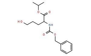 L-Norvaline, 5-hydroxy-N-[(phenylmethoxy)carbonyl]-, 1-methylethyl ester