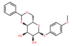 4-甲氧苯基-4,6-O-苯亚甲基-β-D-吡喃半乳糖苷