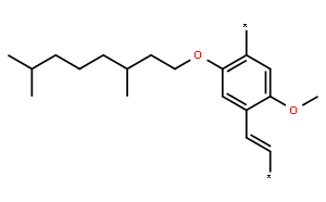 聚[2-甲氧基-5-[(3，7-二甲基辛氧基)-1，4-苯]-1，2-乙烯二基]