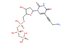 Uridine 5'-(tetrahydrogen triphosphate),5-(3-amino-1-propynyl)-2'-deoxy-