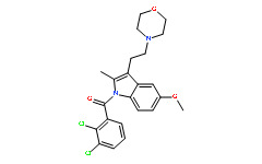 1-(2,3-Dichlorobenzoyl)-5-methoxy-2-methyl-3-[2-(4-morpholinyl)ethyl]-1H-indole