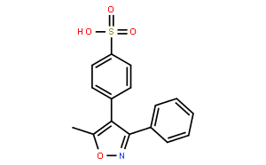 4-(5-甲基-3-苯基异恶唑-4-基)苯磺酸