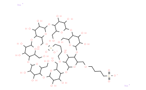 磺丁基-β-环糊精;磺丁基醚倍他环糊精钠