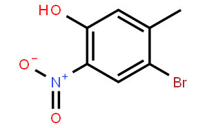 4-溴-5-甲基-2-硝基苯酚