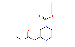 N-4-BOC-哌嗪-2-乙酸甲酯