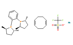 (-)-1,2-双((2R,5R)-2,5-二甲基磷杂环戊烷)苯(1,5-环辛二烯)三氟甲磺酸铑(I)