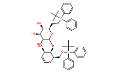 6,6`-二-O-(叔丁基二苯基甲硅烷基)-D-呋喃葡烯糖-5-半乳糖苷