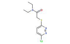 2-(6-Chloropyridazin-3-yl)sulfanyl-N