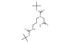 N-tert-Butoxycarbonyl-N-[3-(tert-butoxycarbonylamino)propyl]glycine