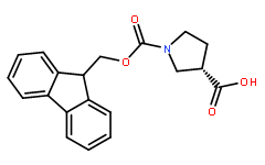 Fmoc-(3S)-1-吡咯烷-3-羧酸