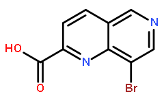8-溴-1,6-萘啶-2-羧酸