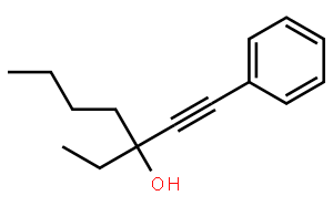 1-Phenyl-3-ethyl-1-heptyn-3-ol