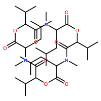 Cyclo[(2R)-2-hydroxy-3-methylbutanoyl-N-methyl-L-leucyl-(2R)-2-hydroxy-3-methylbutanoyl-N-methyl-L-leucyl-(2R)-2-hydroxy-3-methylbutanoyl-N-methyl-L-leucyl]